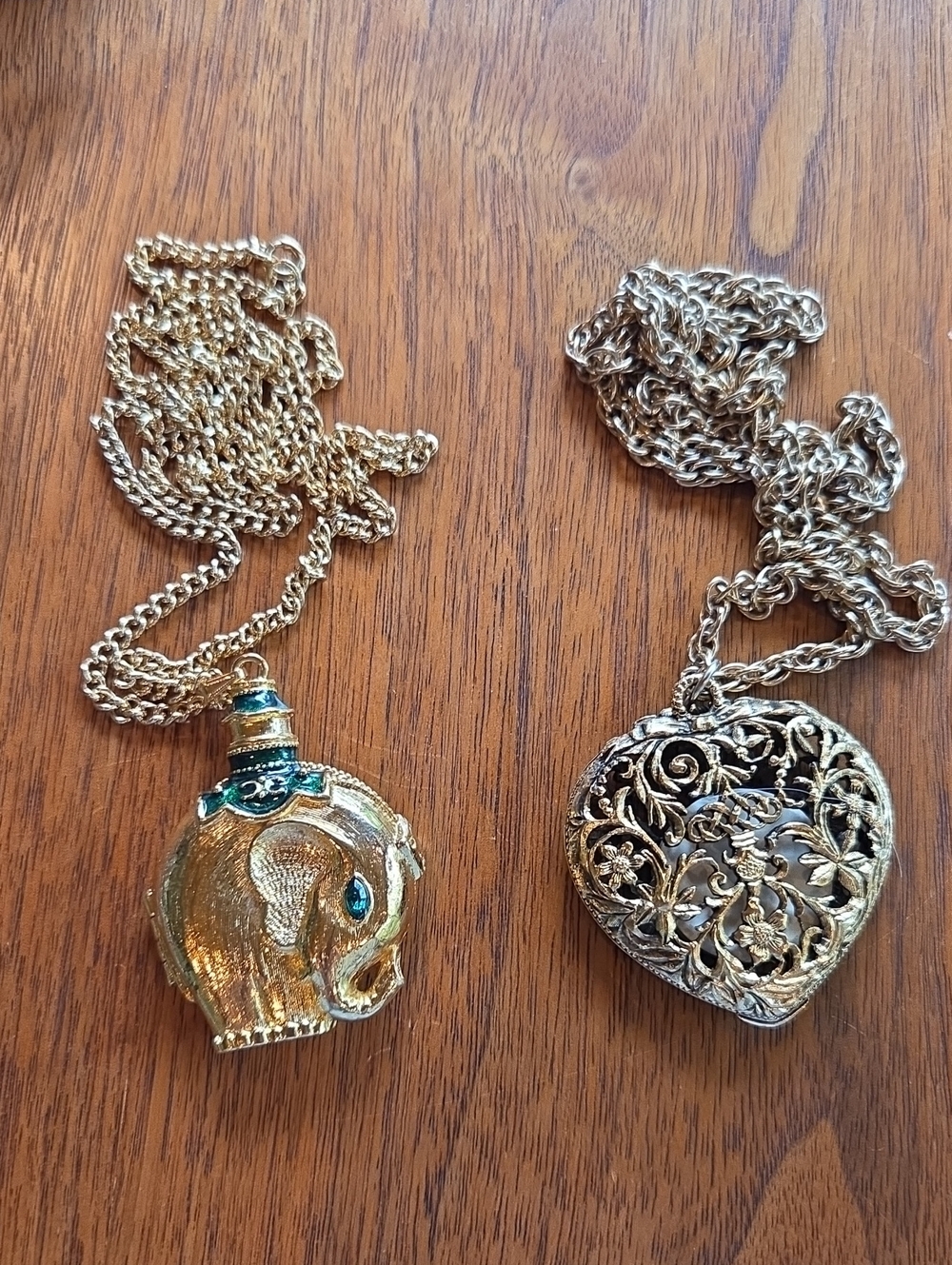 Vintage Perfume Necklaces